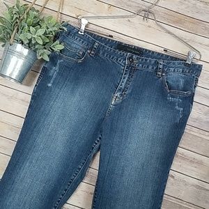 Women's Calvin Klein Denim Boot Cut Jeans